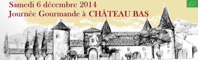 Affiche journee gourmande chateau bas 6 12 2014