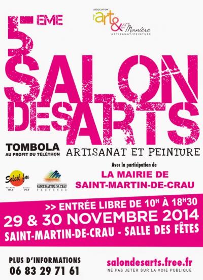 Affiche 5 salon des arts