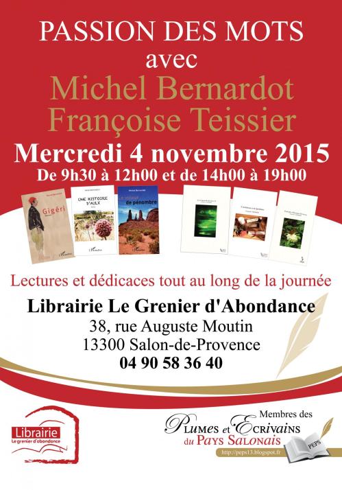 Affiche michel francoise 4nov15