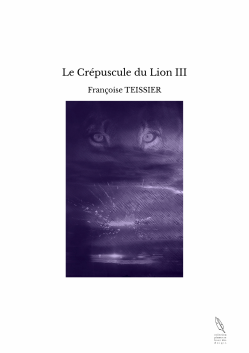 Le crepuscule du lion trois photo couverture tbe