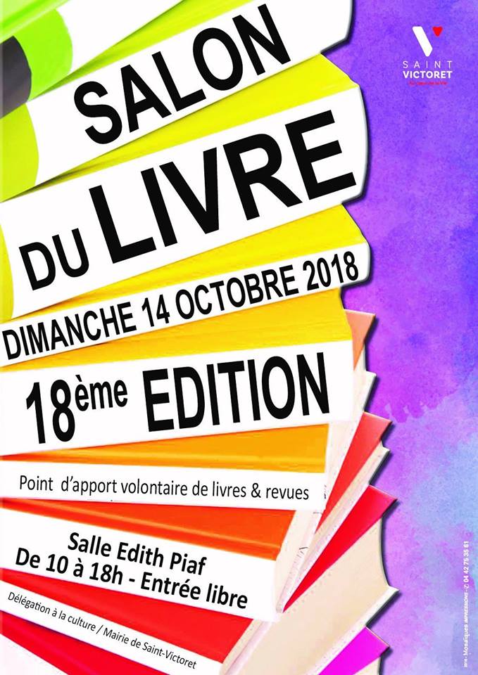 Salon du livre saint victoret 2019